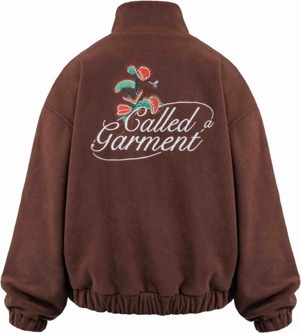 Куртка Called a Garment Флисовая FCF Logo Jacket
vol.2 коричневая