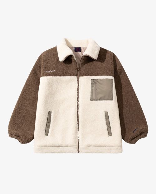 Куртка Ymkashix Furry HTF коричневая/песочная
