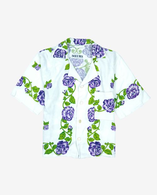 Рубашка Soeurs Purple Peonies