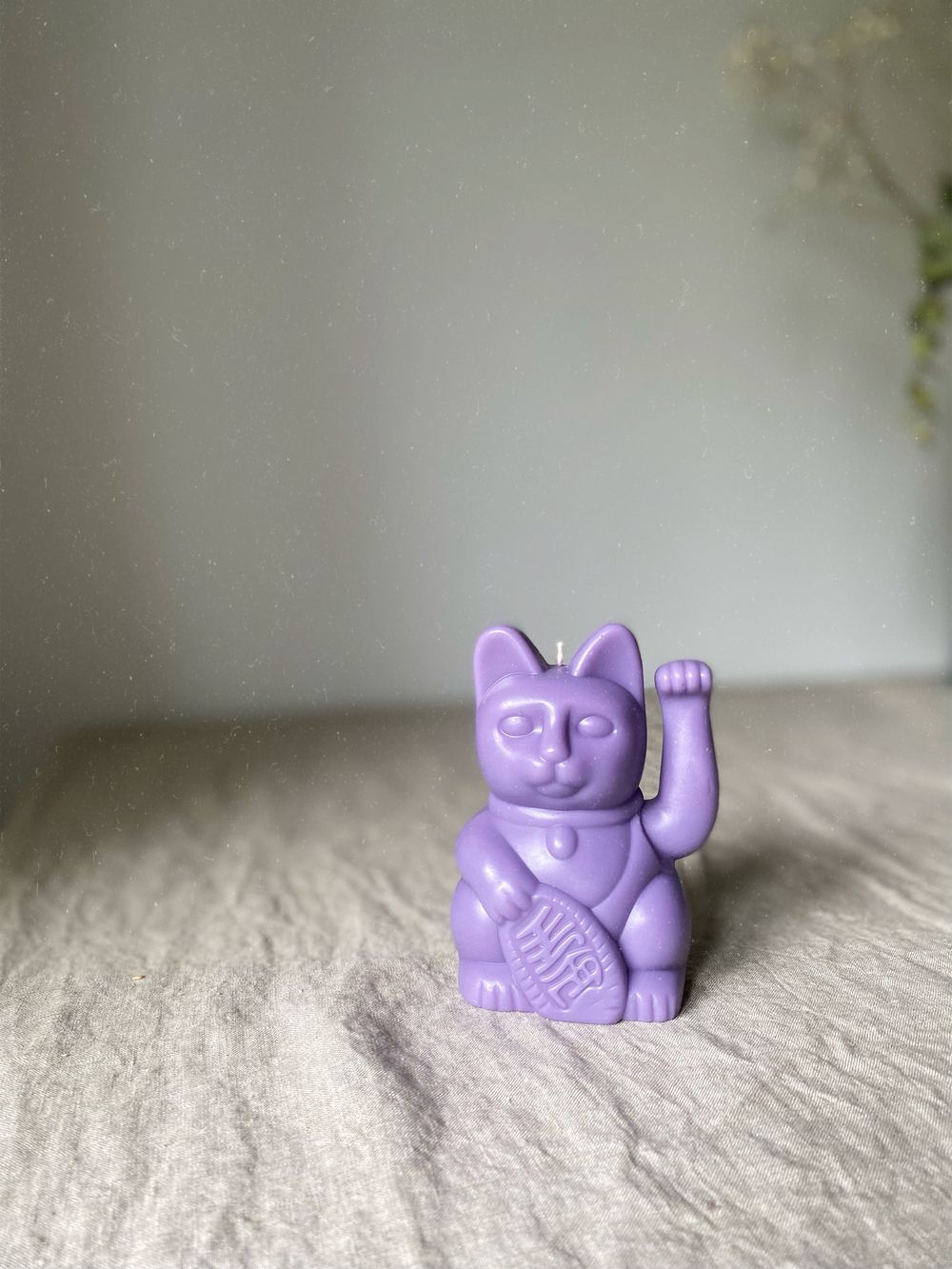 Свеча Lucky Cat Фиолетовый