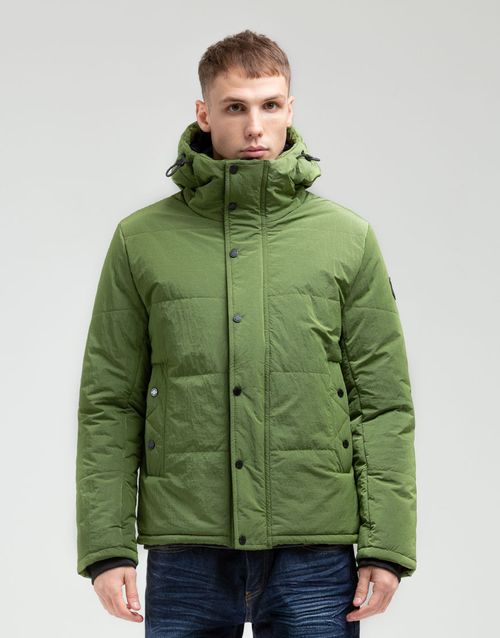 Куртка We Don’t Care Short Puffer Jacket Olive