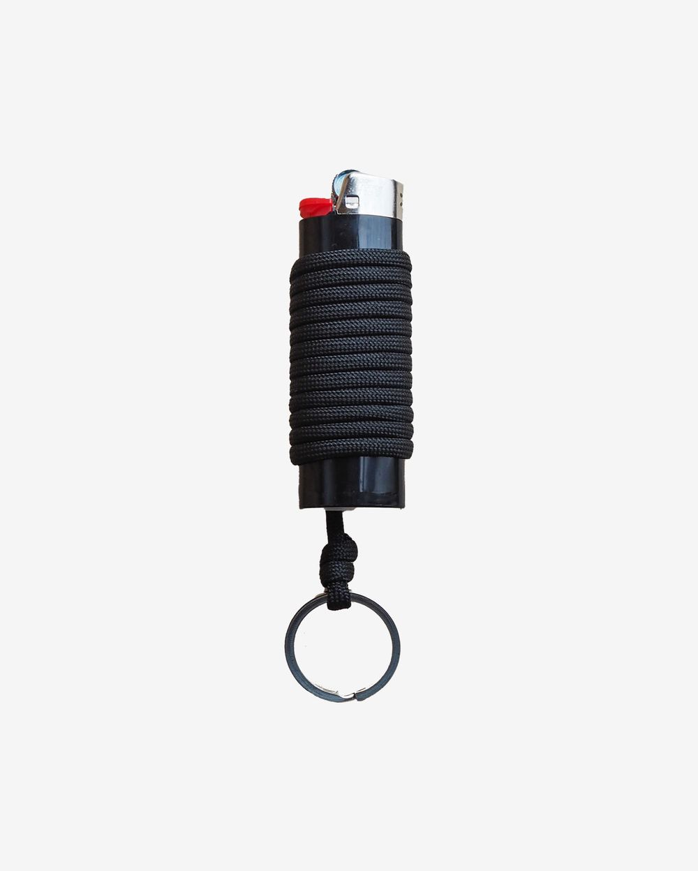 Зажигалка Ack Items черная (черный шнурок)