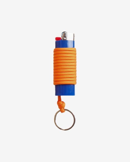Зажигалка Ack Items синяя (оранжевый шнурок)