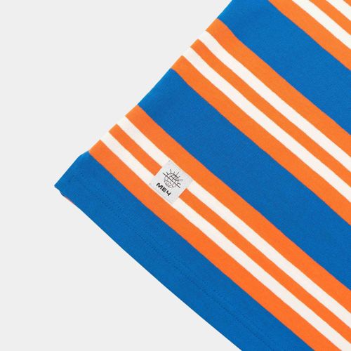 Футболка Меч SS23 Stripes Lapis/Fire/White Синий/Оранжевый