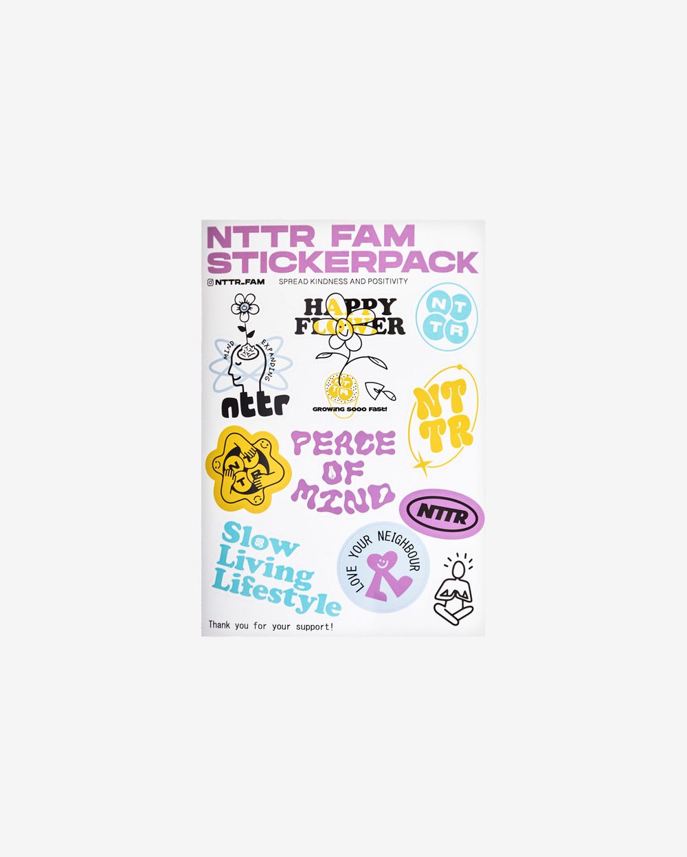 Стикерпак NTTR Sticker Pack
