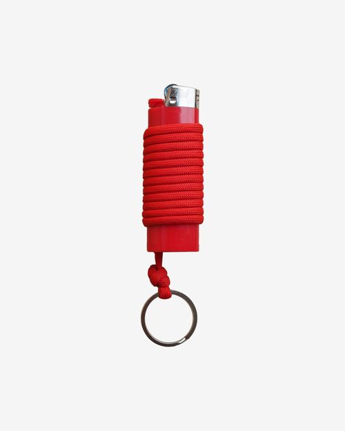 Зажигалка Ack Items красная (красный шнурок)
