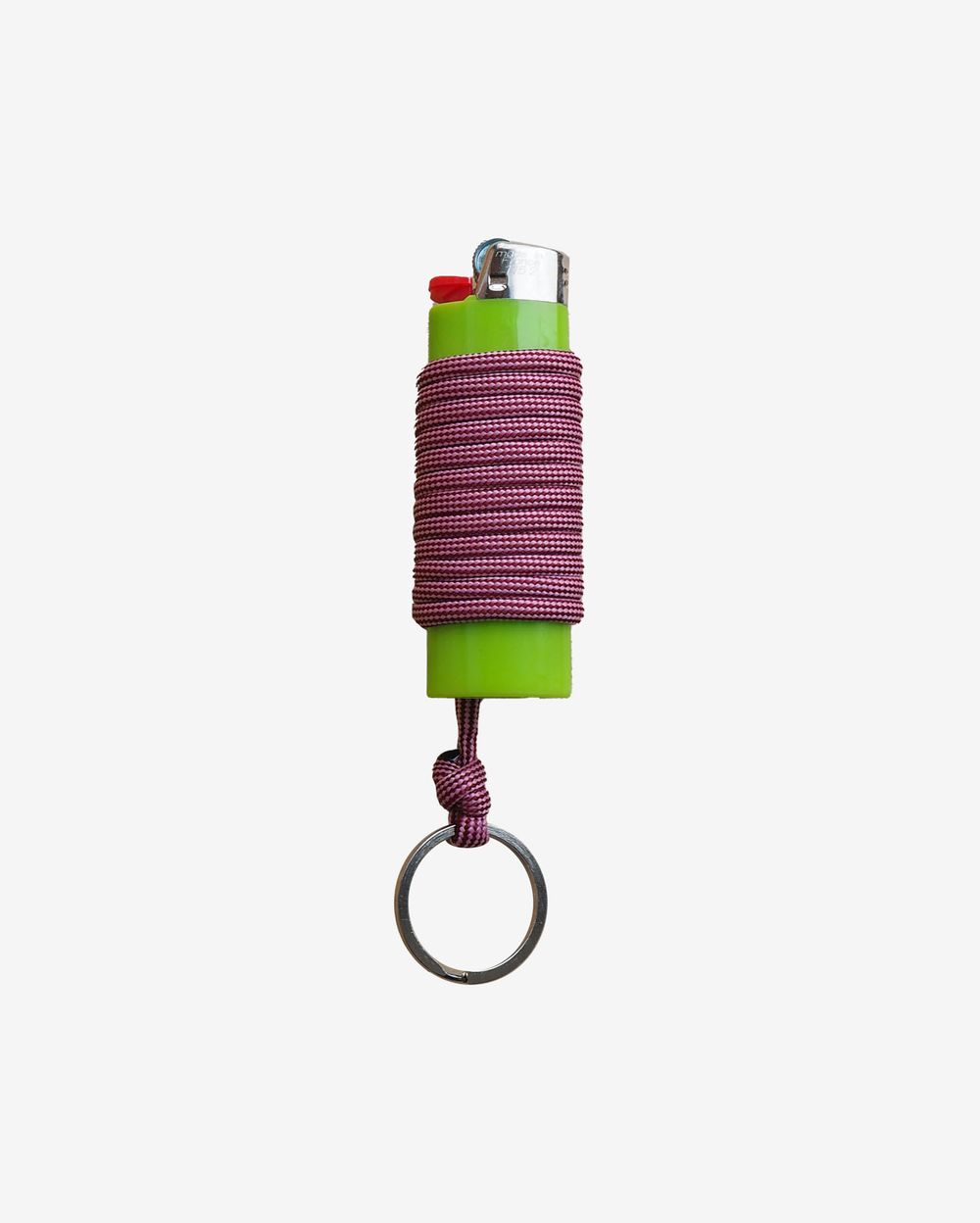 Зажигалка Ack Items зелёная (ягодный шнурок)