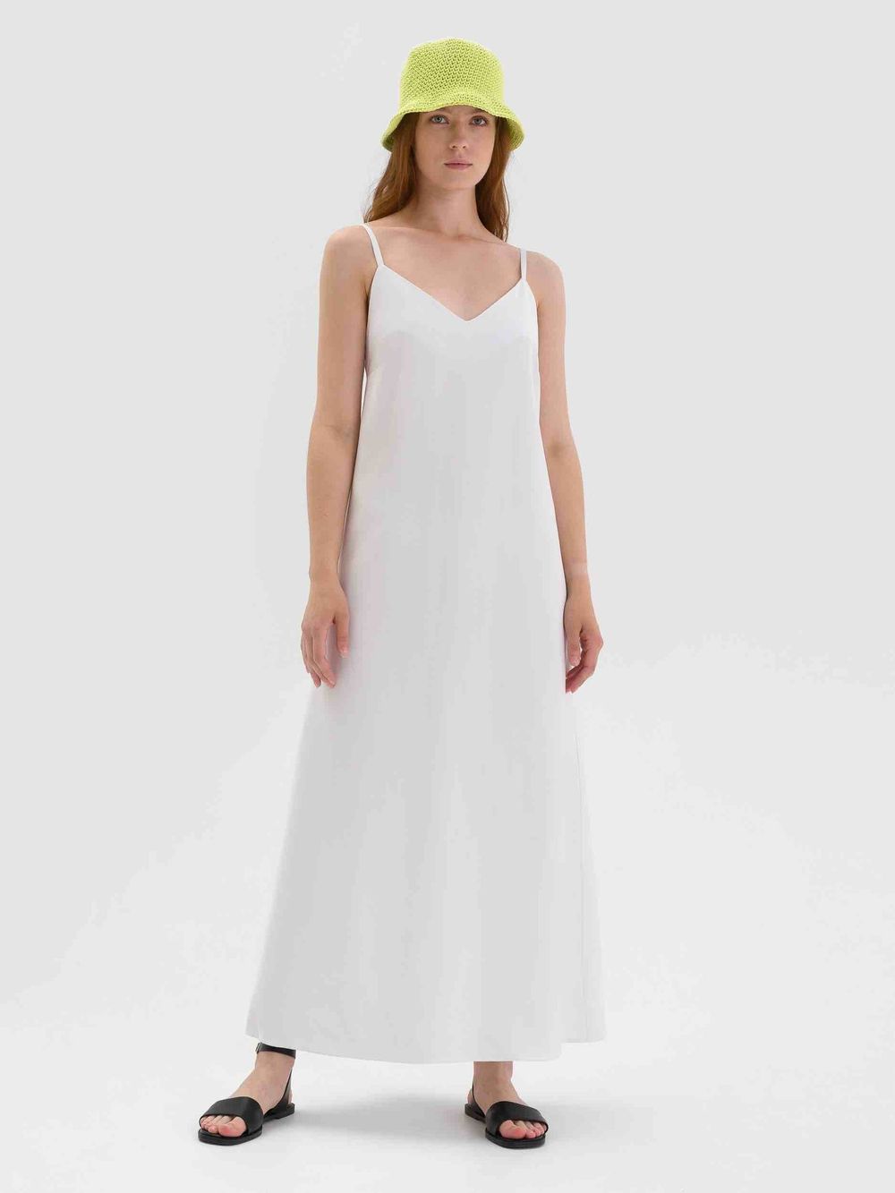 Платье-комбинация FOS Белое
