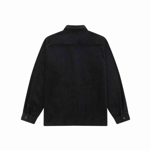 Рубашка Ymkashix Velvet Button черная