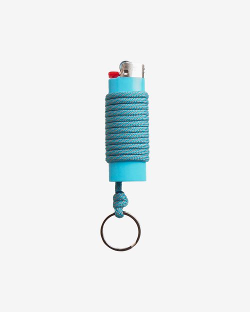 Зажигалка Ack Items голубая (серо-голубой шнурок)