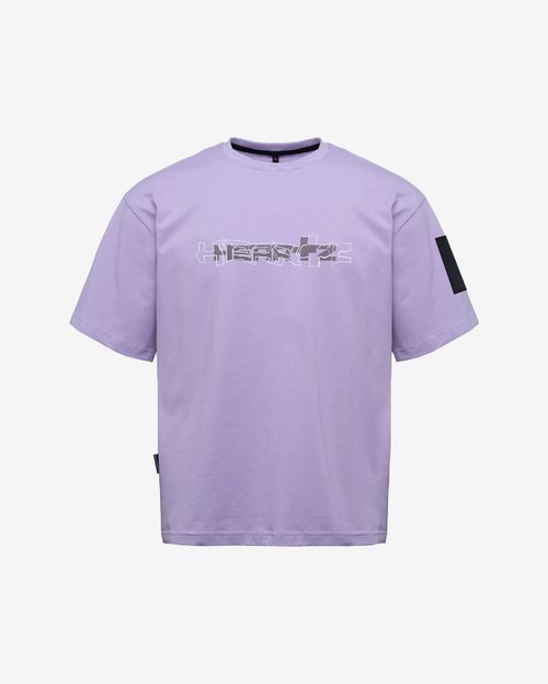 Футболка Heartz Wave Logo Black Series ED2 фиолетовая