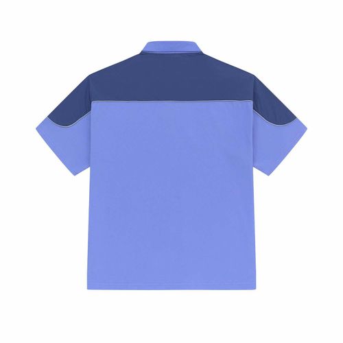 Рубашка поло YMKASHIX HELLCOME Фиолетовая