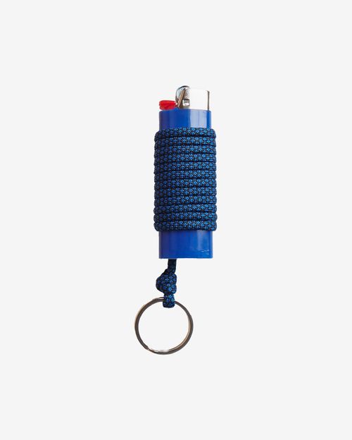 Зажигалка Ack Items синяя (чёрно-синий snake шнурок)