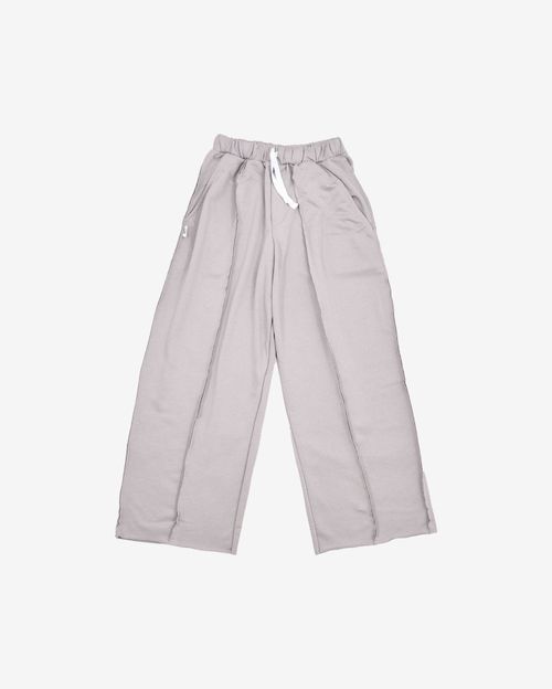 Брюки One Two Baggy Trousers Logo Opal серые