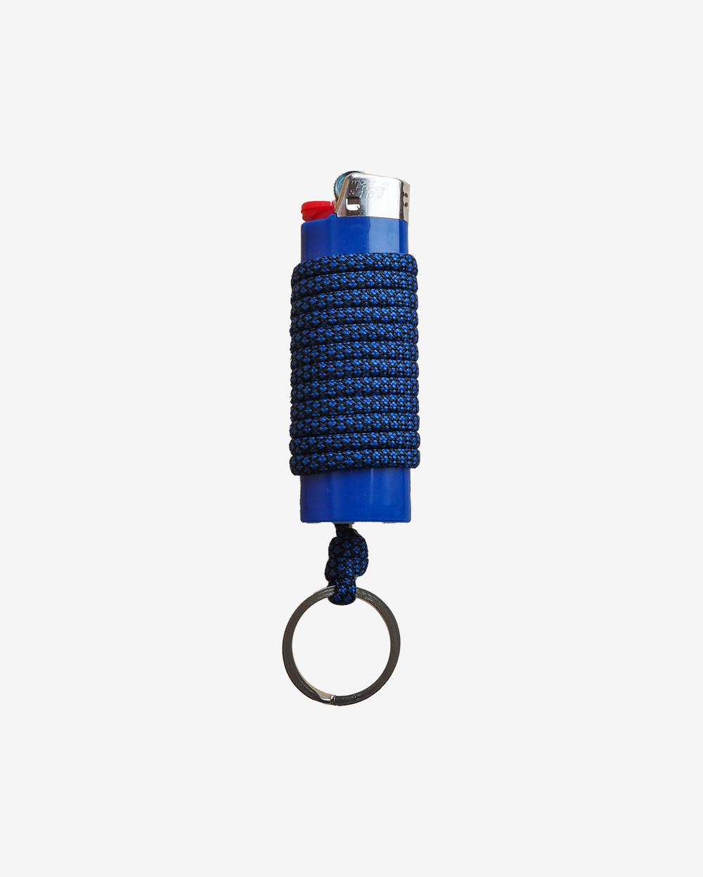 Зажигалка Ack Items синяя (чёрно-синий шнурок)