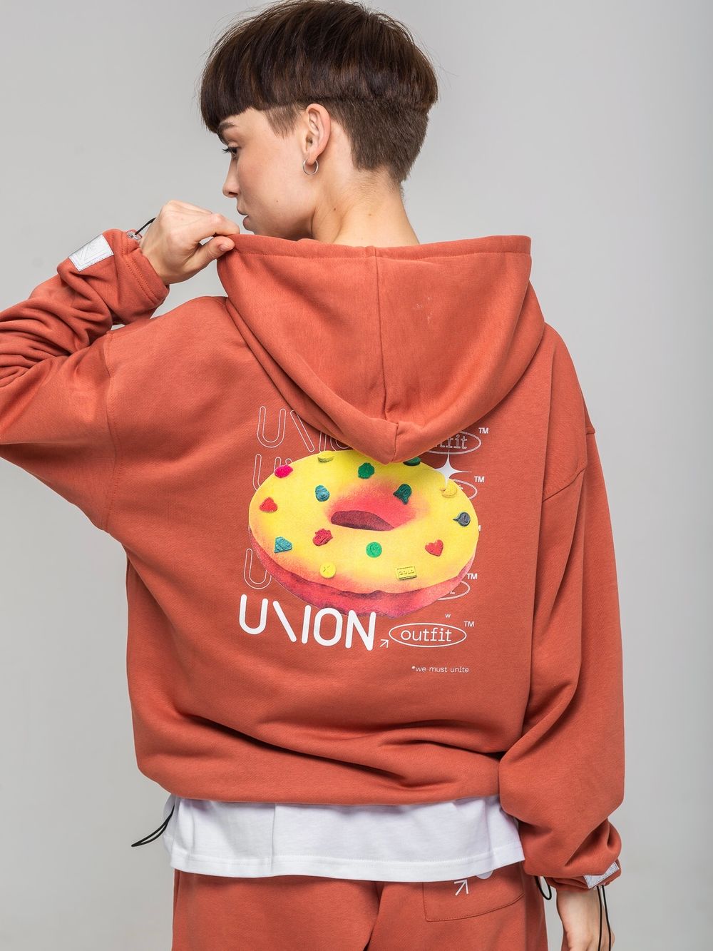 Худи Union Outfit Terracota Donut