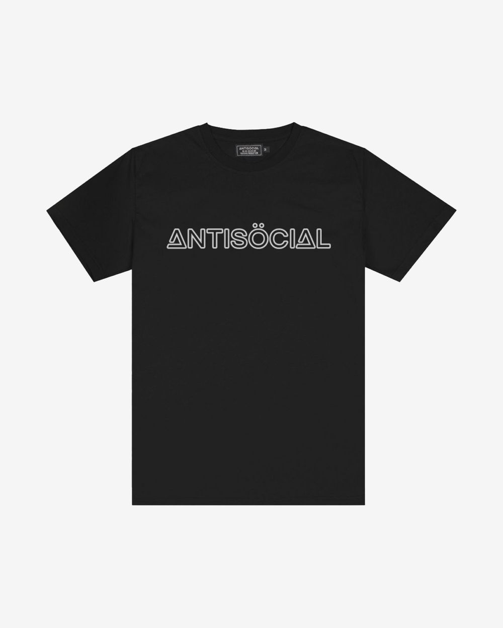 Футболка Antisocial Logo 2.0 Черная