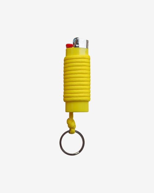 Зажигалка Ack Items жёлтая (жёлтый шнурок)