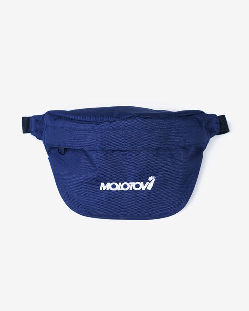 Сумка поясная Molotov Bag Logo Синяя