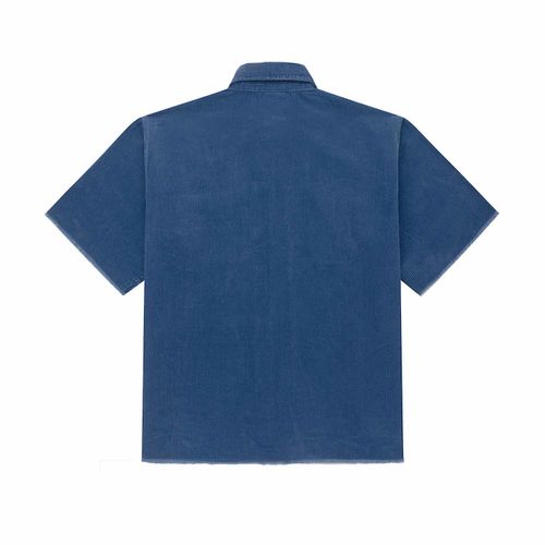 Рубашка YMKASHIX Velvet Leisure Синяя