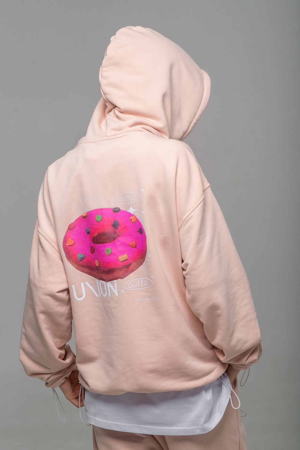 Худи Union Outfit Pink Donut